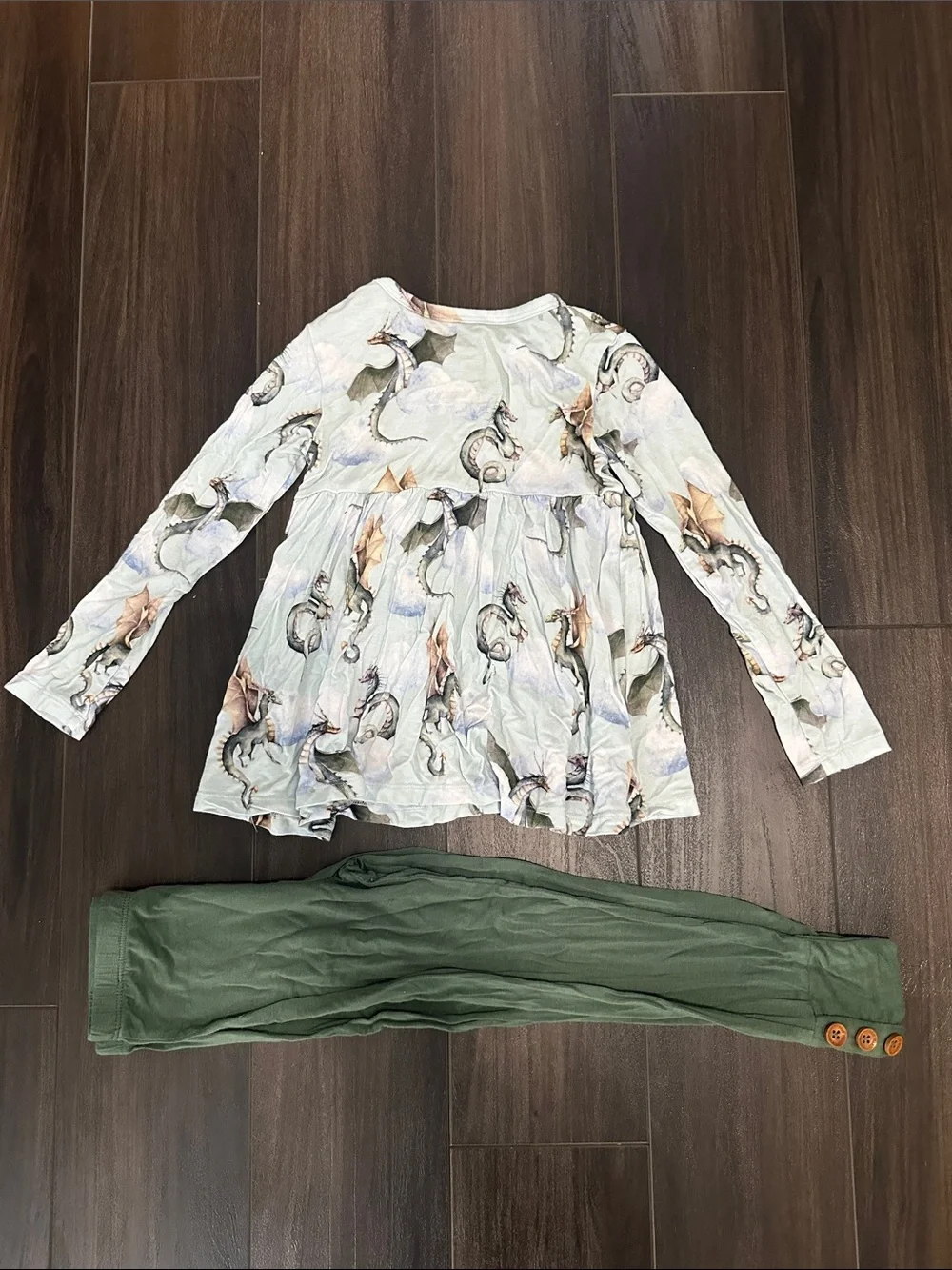 Posh Peanut Percy Peplum Set 5T